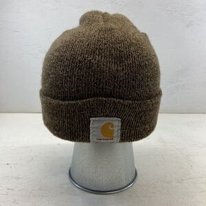 Carhartt Vintage Brown OSFA Knit Beanie Cap Hat - Made In USA 14806